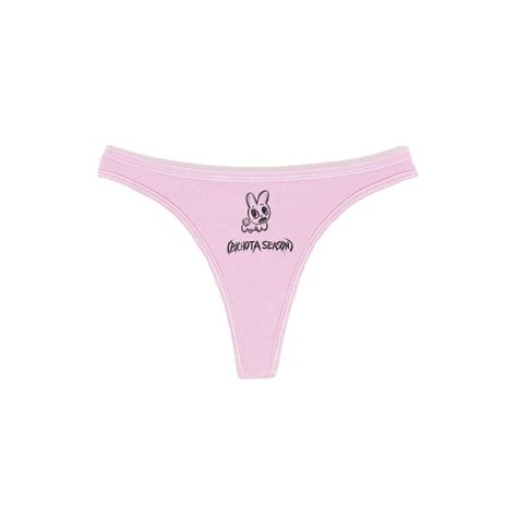 karol g underwear|Bichota Season Bunny Pink Thong